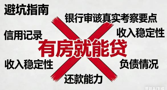 房屋抵押贷款科普:内行人讲清底层逻辑,少走弯路